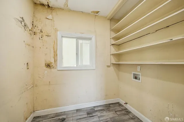 a view of a small space