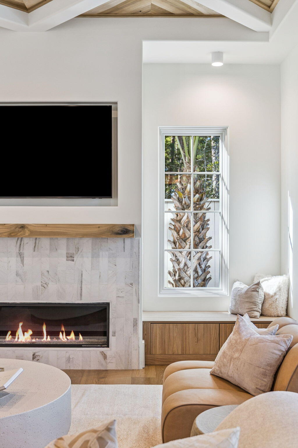 107 Pine Cone Trail Inlet Beach, FL 32461 - Photo 24 of 66 a living room with furniture and a flat screen tv