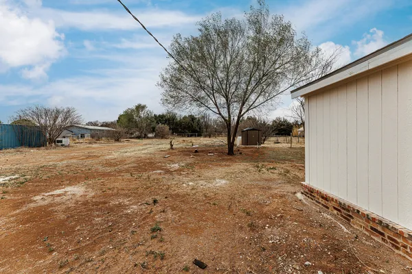 a view of outdoor space with garden
