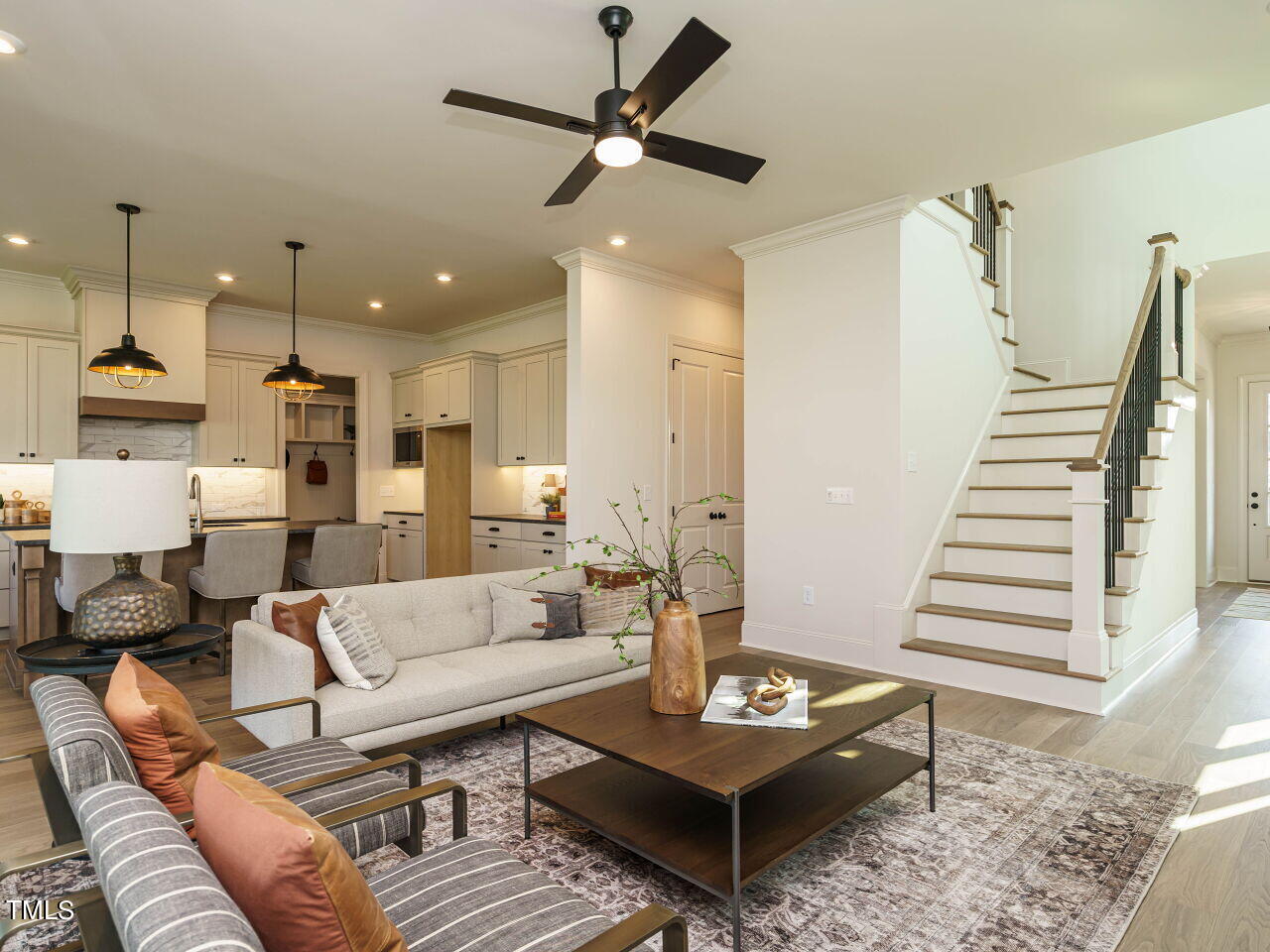 1528 Level Stream Road Wendell, NC 27591 - Photo 12 of 46 a living room with furniture and wooden floor