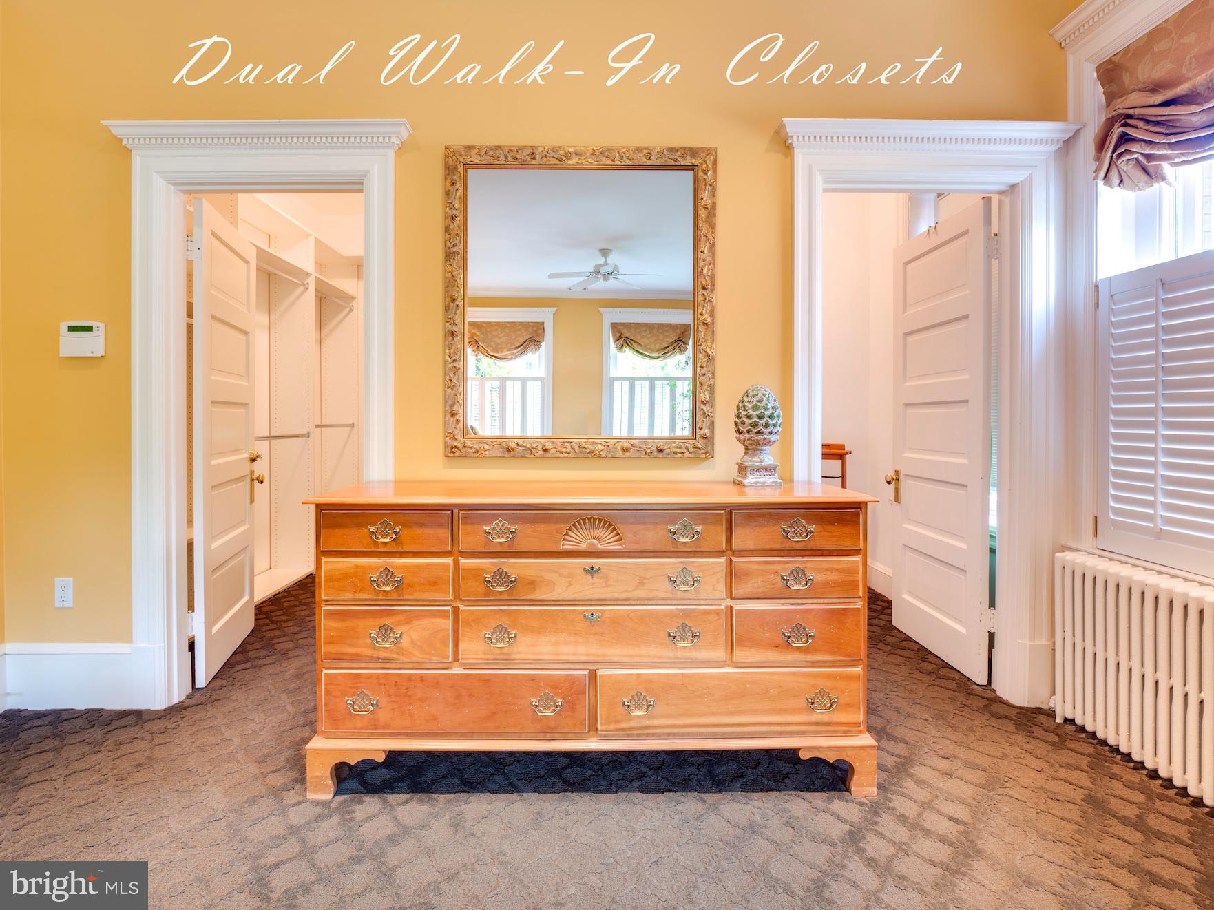 712 East Capitol Street Northeast Washington, DC 20003 - Photo 46 of 79 Dual Walk-in Closets