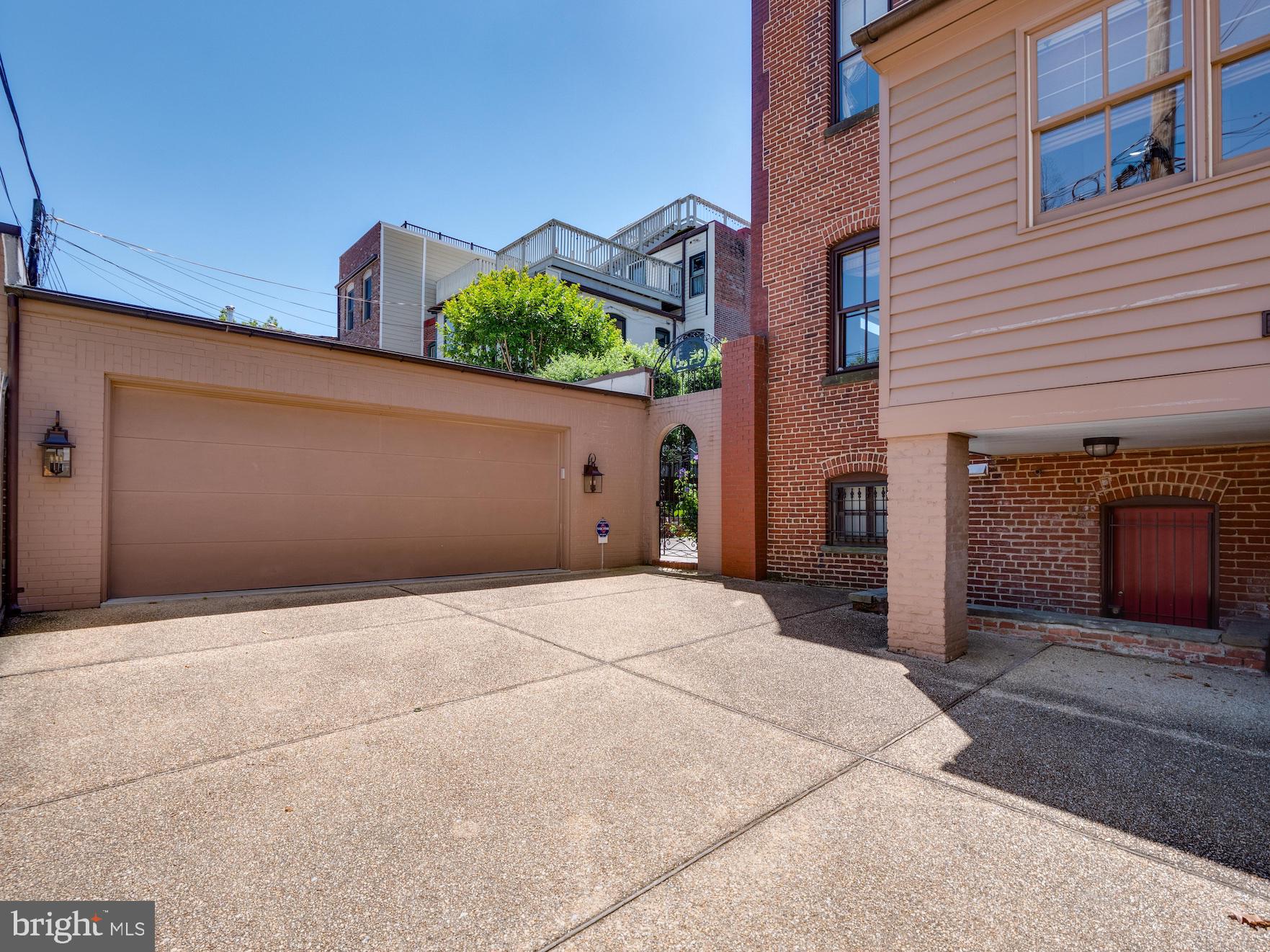 712 East Capitol Street Northeast Washington, DC 20003 - Photo 77 of 79 Two Car Garage Plus Driveway