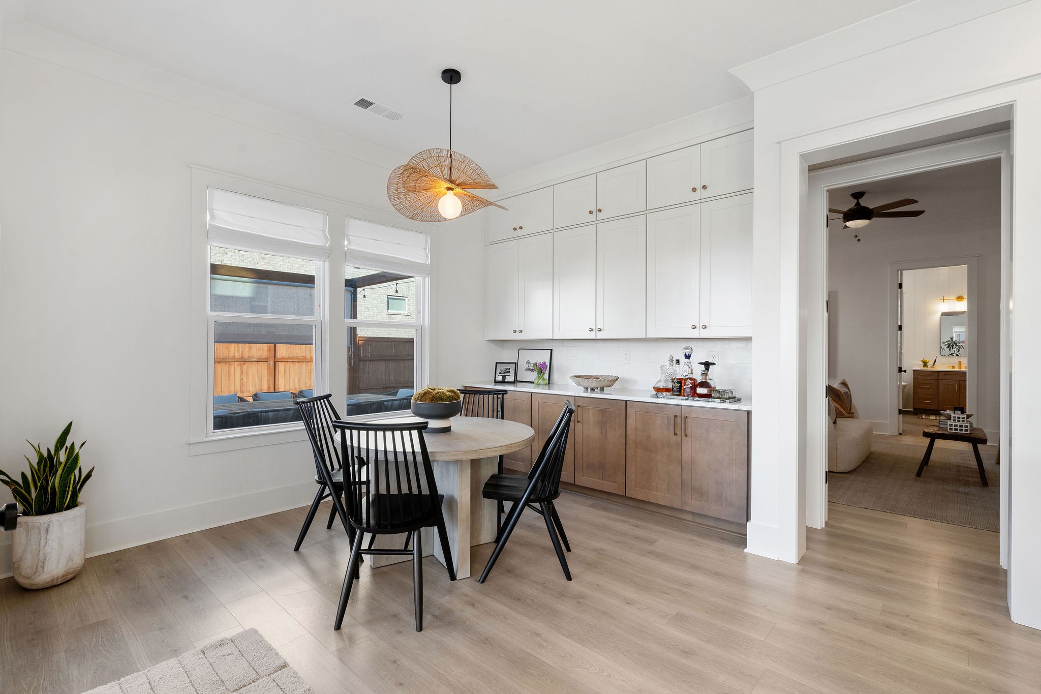 1052 Pine Creek Drive Arrington, TN 37014 - Photo 21 of 54 a view of a dining room with furniture and wooden floor