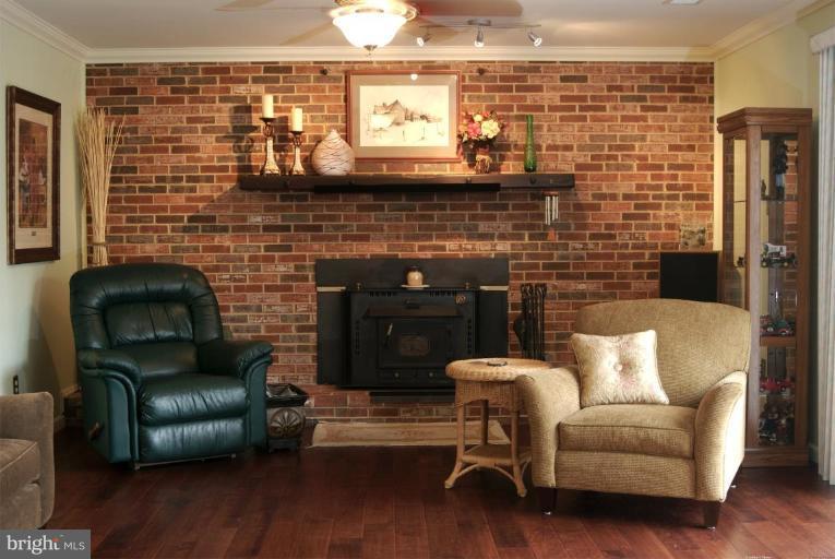 11913 Callow Terrace Laurel, MD 20708 - Photo 8 of 29 Family Room with woodstove insert