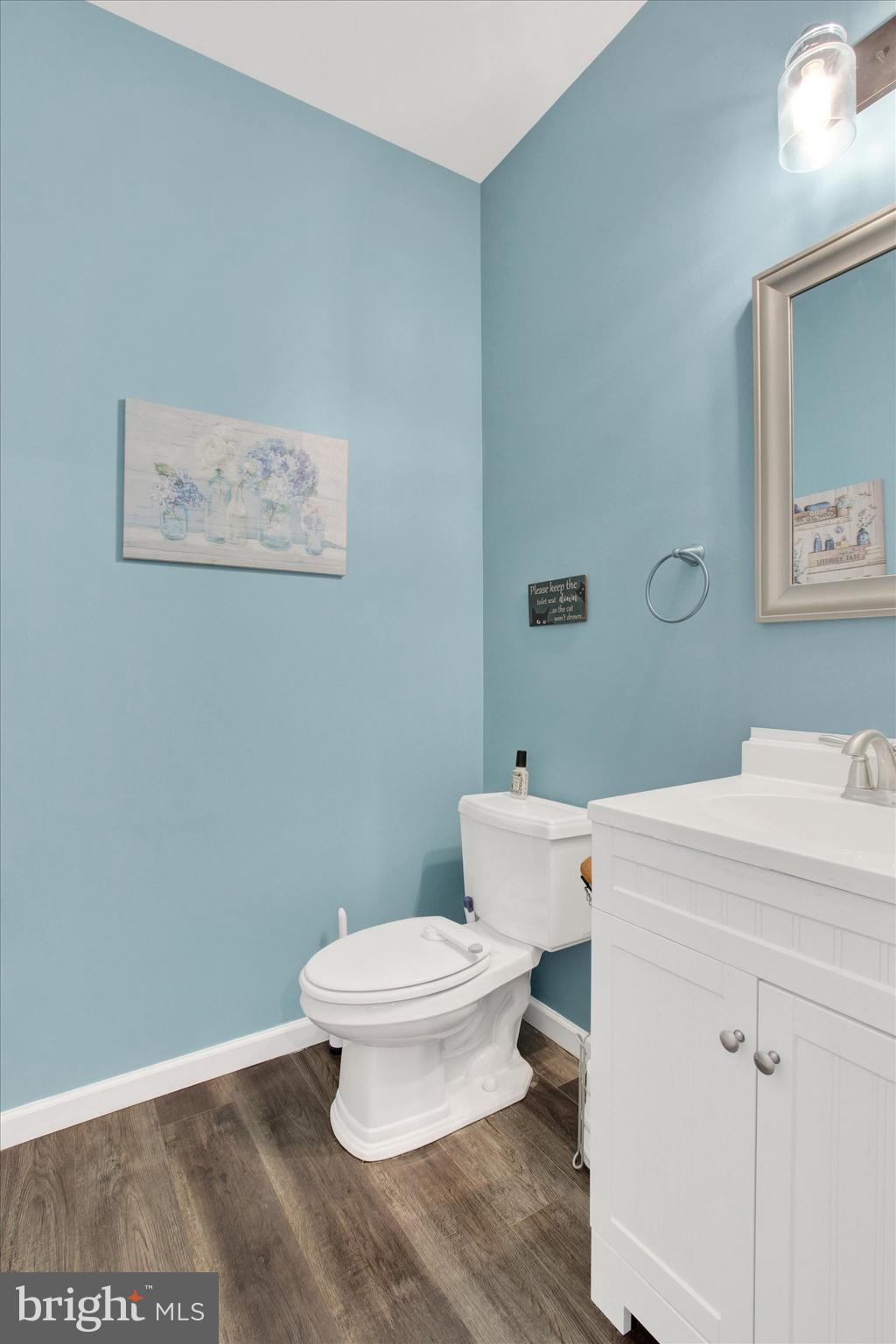 155 Sunbury Way Red Lion, PA 17356 - Photo 17 of 36 a white toilet sitting next to a bathroom sink