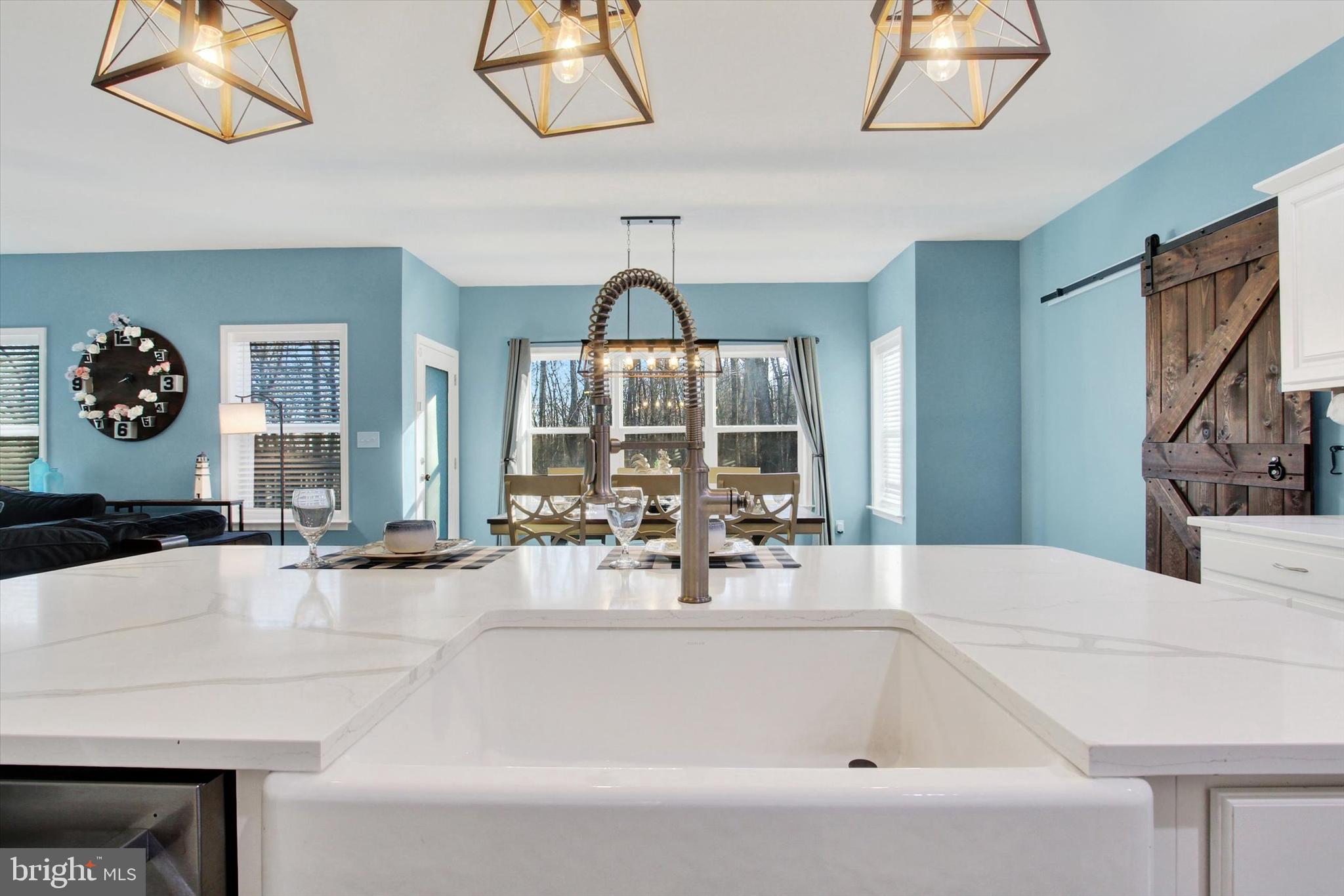 155 Sunbury Way Red Lion, PA 17356 - Photo 8 of 36 a view of living room with furniture and chandelier