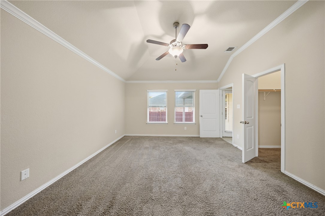 728 Olaf Drive Temple, TX 76504 - Photo 15 of 26 a view of a livingroom with a ceiling fan and window