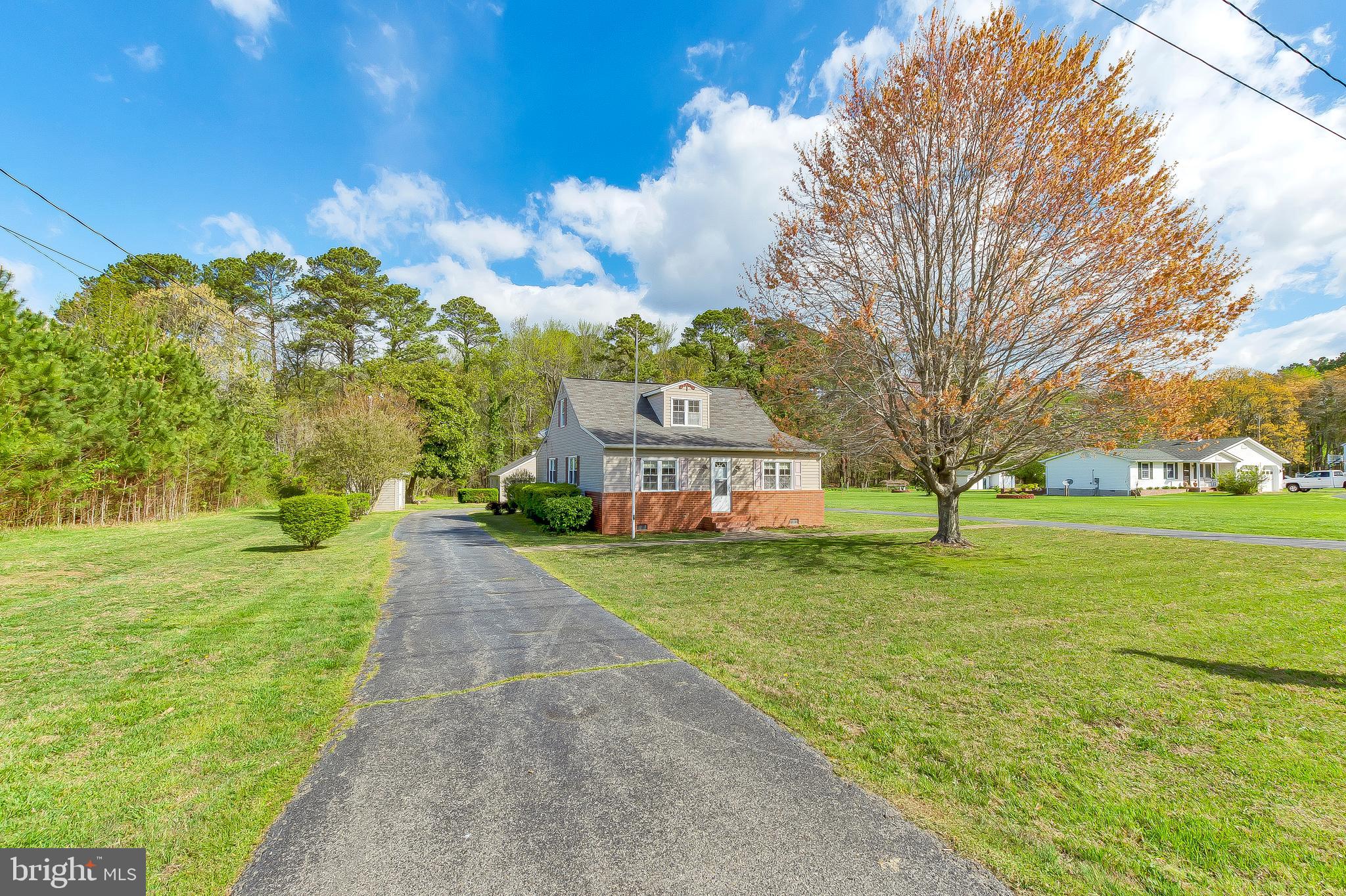 49264 Bennett Drive Ridge, MD 20680 - Photo 2 of 27 U-shaped driveway - left entrance