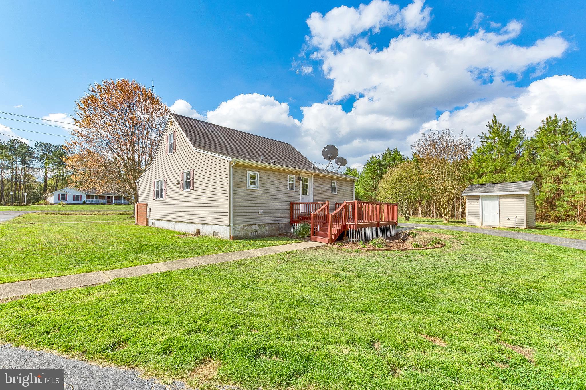 49264 Bennett Drive Ridge, MD 20680 - Photo 25 of 27 Large yard with shed