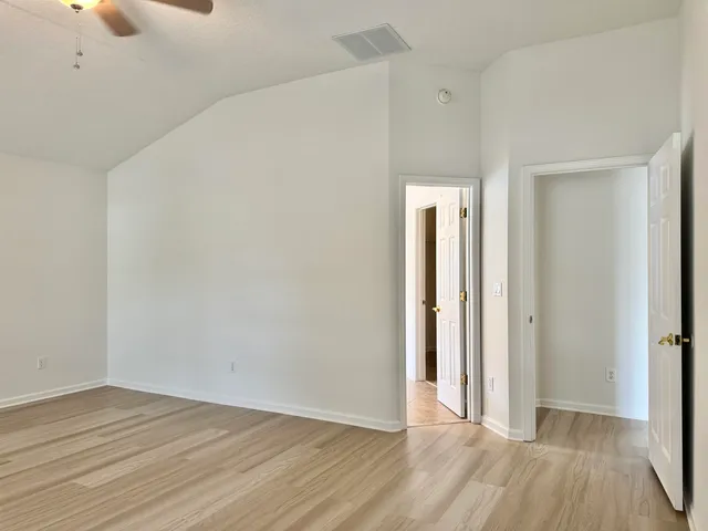 wooden floor in an empty room