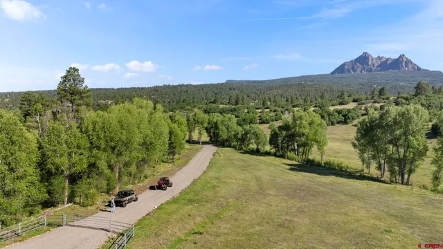 a view of a city with sunset view