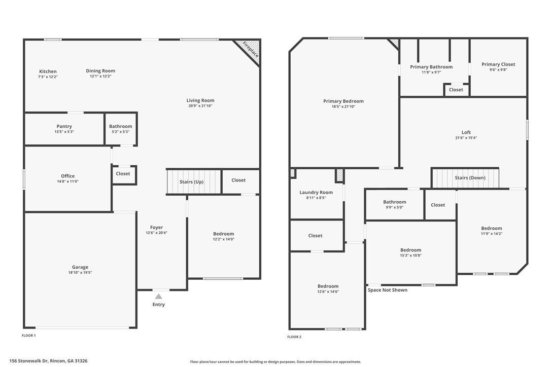 156 Stonewalk Drive Rincon, GA 31326 - Photo 68 of 68 Floor Plan