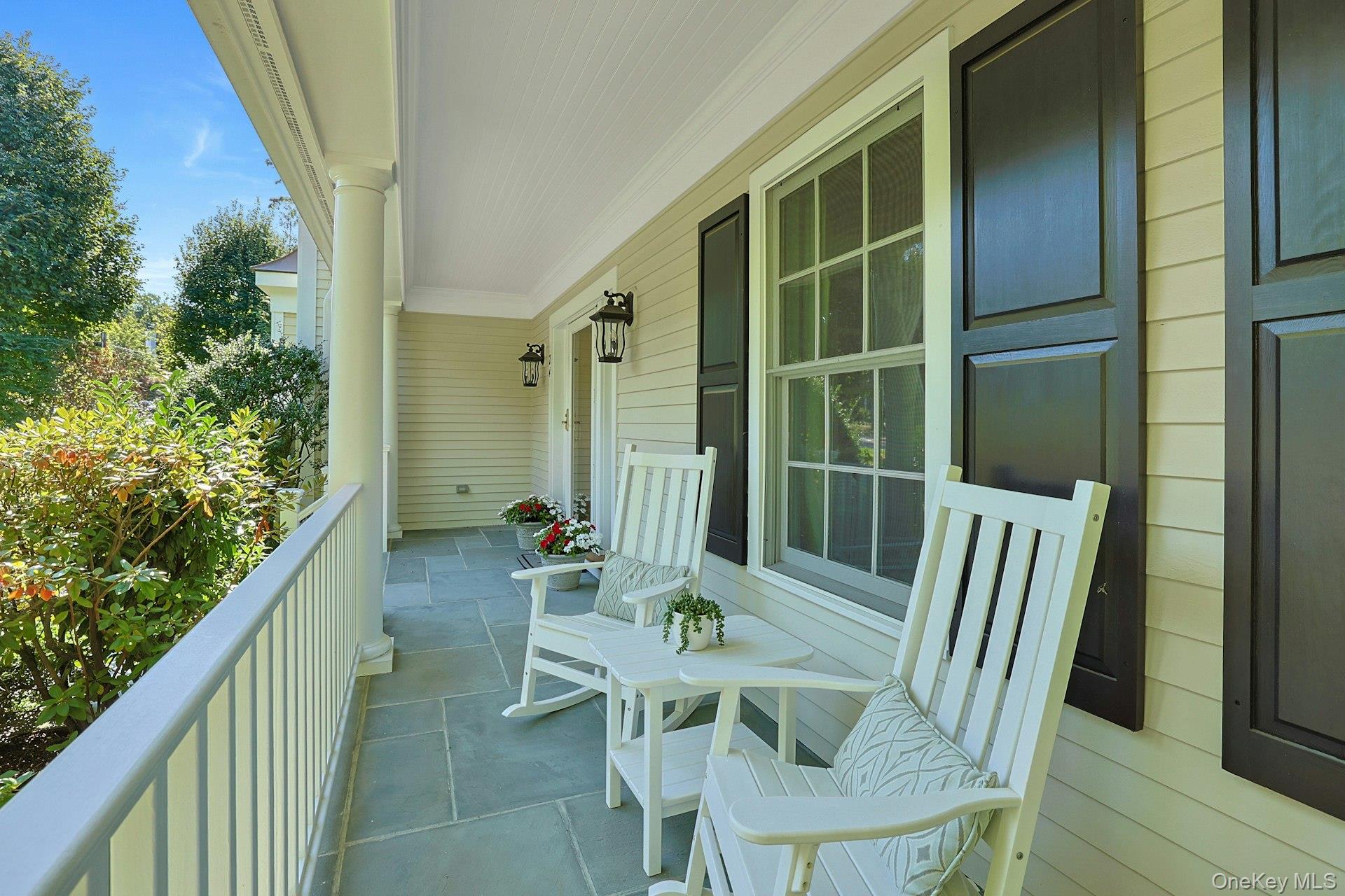 24 Fairview Road Scarsdale, NY 10583 - Photo 3 of 48 A classic rocking-chair front porch invites you to relax, unwind, and enjoy this peaceful neighborhood setting.