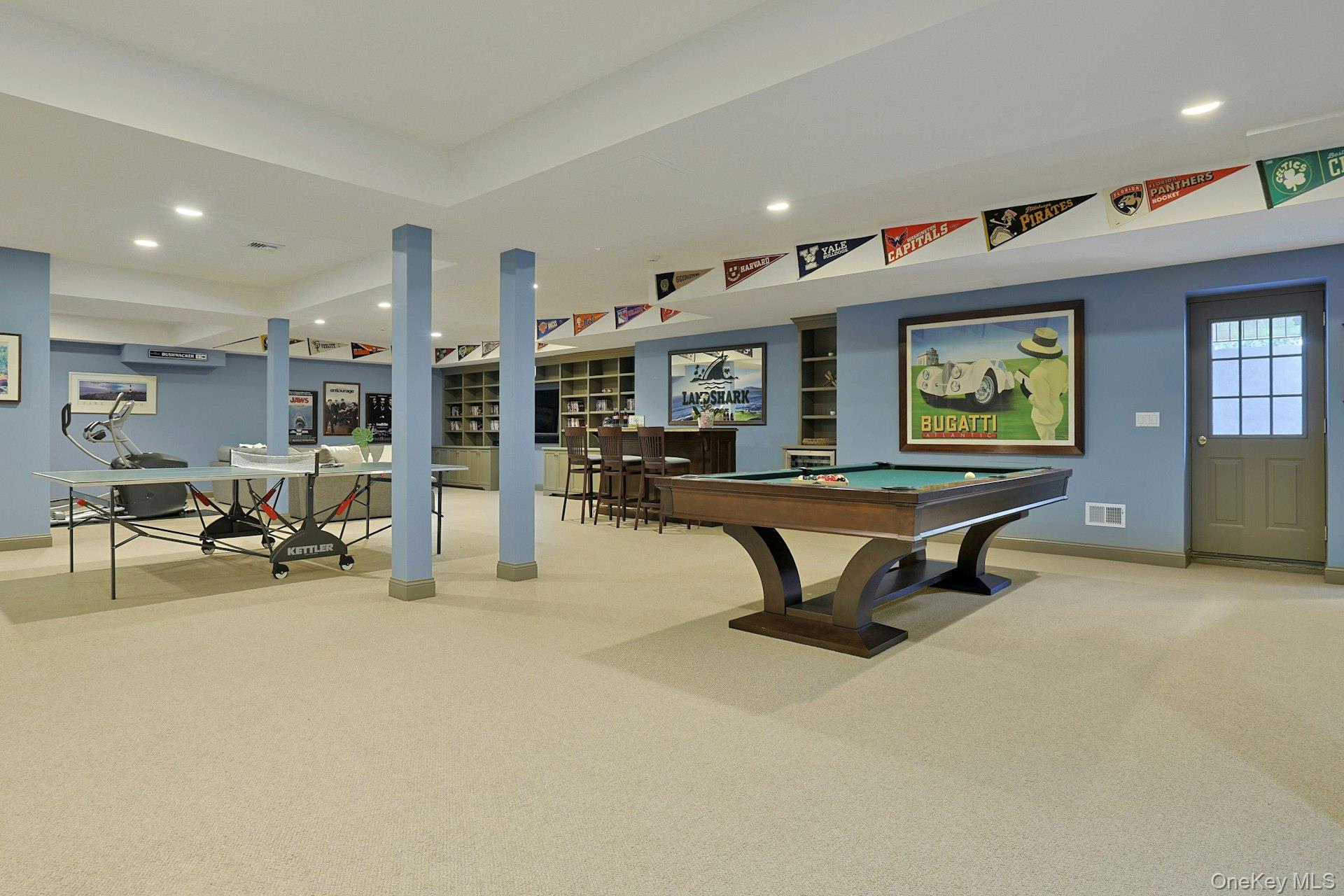 24 Fairview Road Scarsdale, NY 10583 - Photo 32 of 48 An expansive lower-level recreation room offering endless space for games, gatherings, and everyday fun.