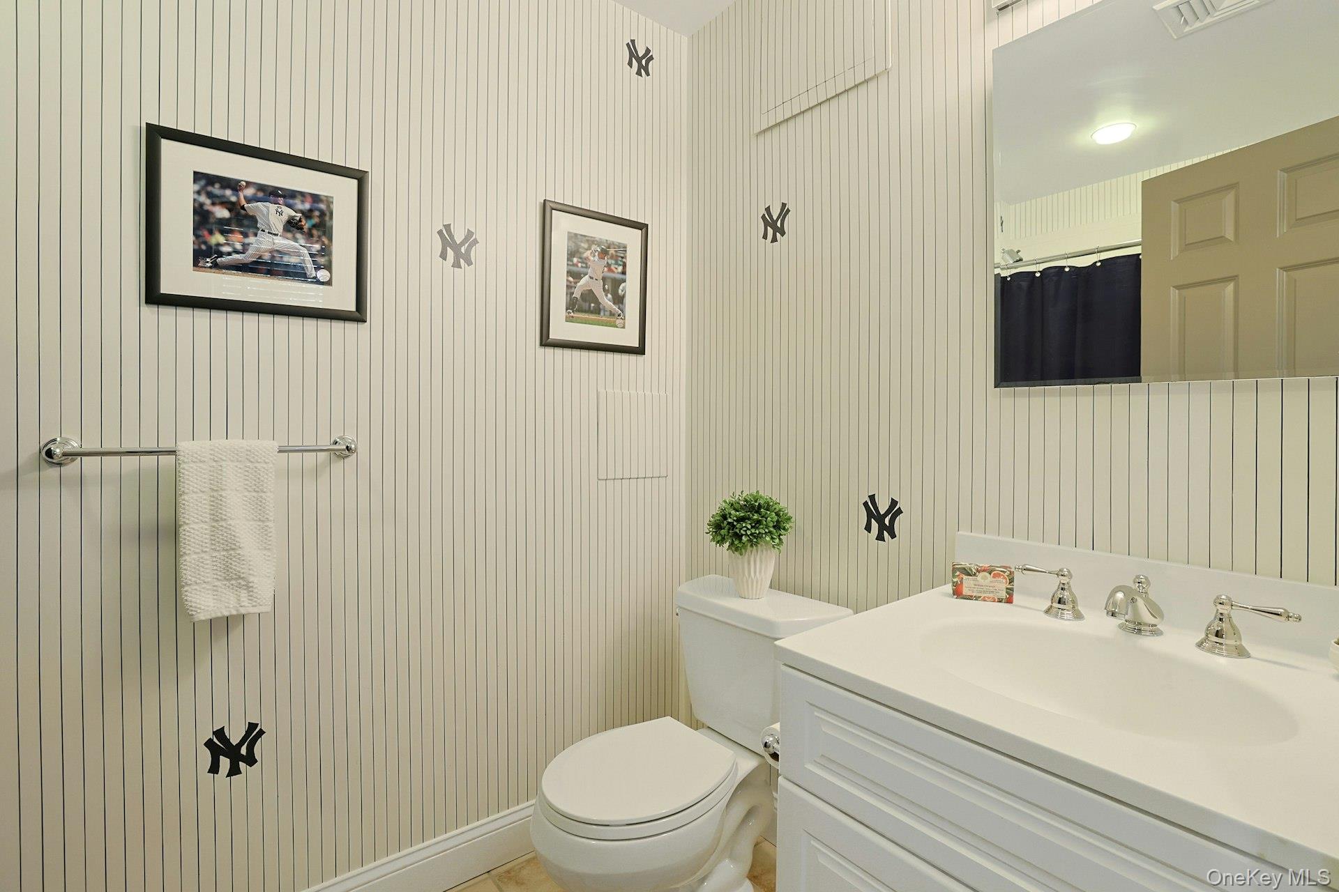 24 Fairview Road Scarsdale, NY 10583 - Photo 37 of 48 Bright and well-appointed full bath conveniently serving the lower-level guest suite and recreation areas.