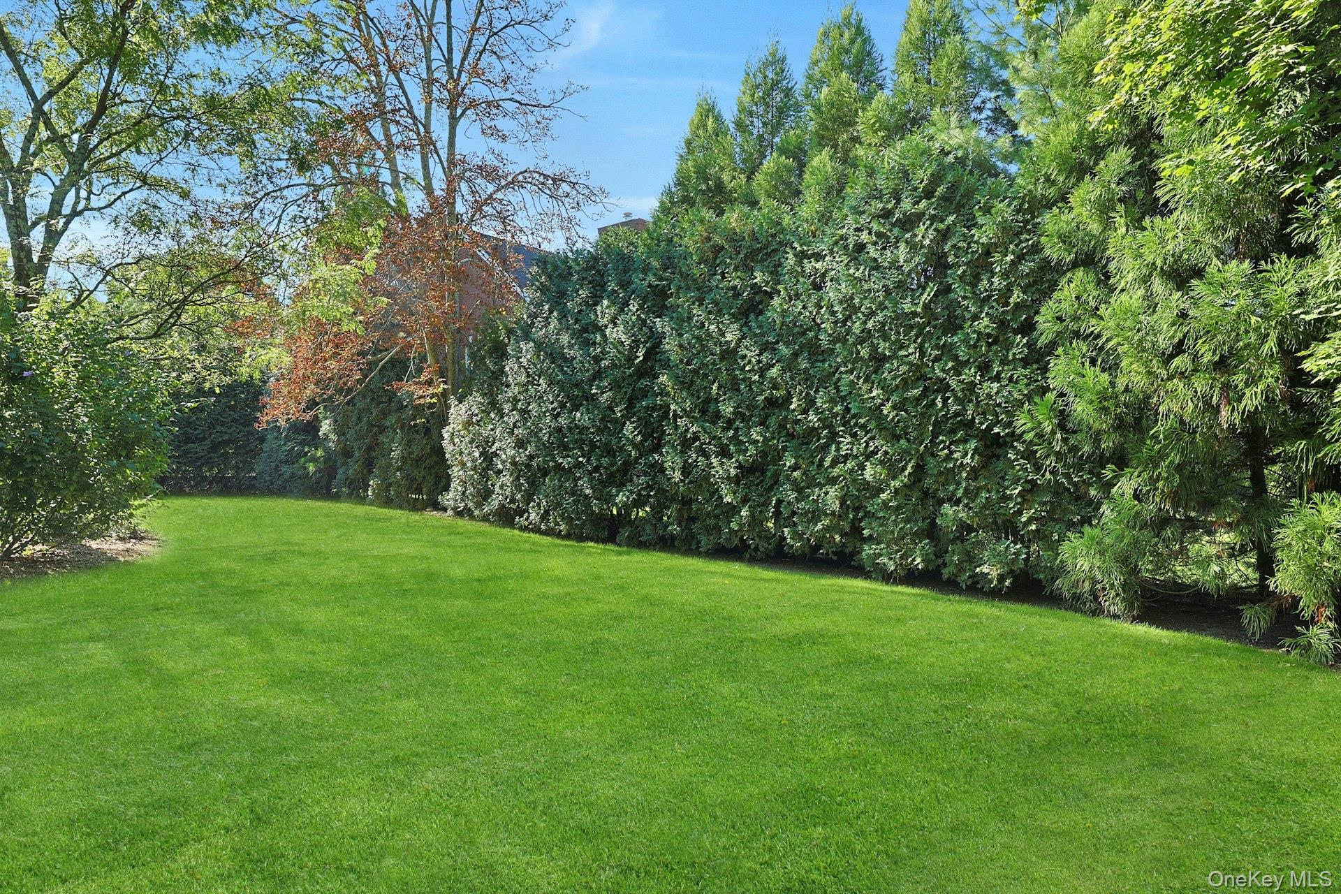 24 Fairview Road Scarsdale, NY 10583 - Photo 42 of 48 Lush, mature evergreens create exceptional year-round privacy and a tranquil outdoor retreat.