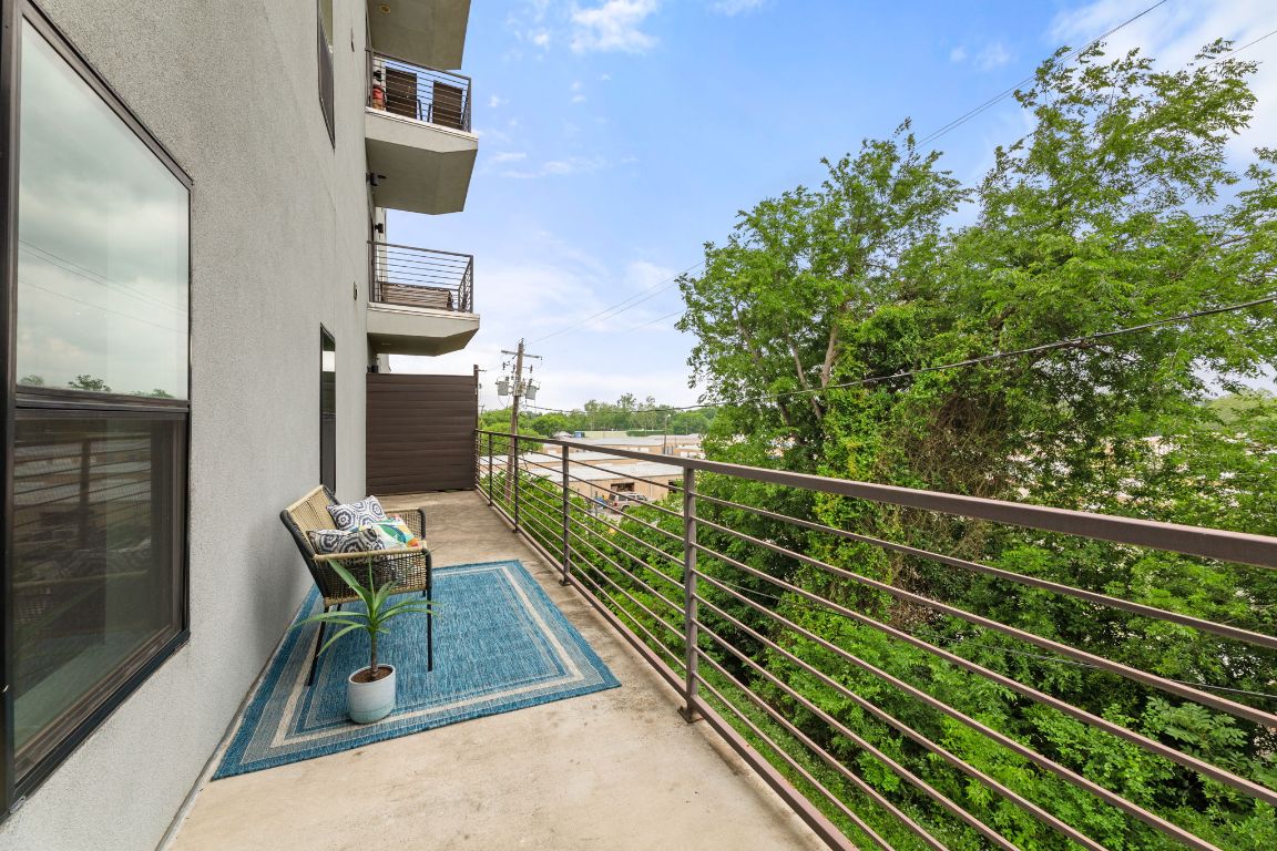 6444 Burnet Road, Unit 204 Austin, TX 78757 - Photo 25 of 36 a view of balcony with furniture