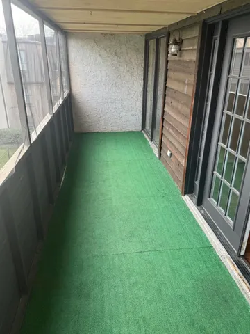 a view of front door