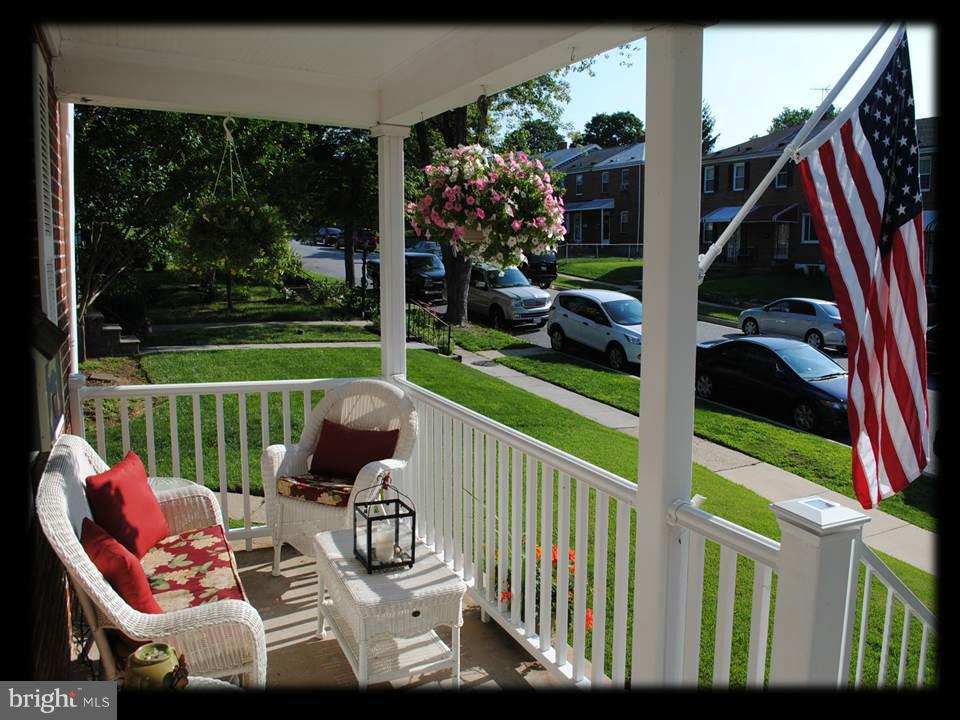 8612 Willow Oak Road Baltimore, MD 21234 - Photo 6 of 30 VIEW FROM FRONT COVERED PORCH