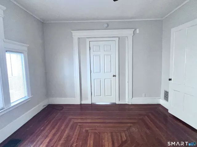 wooden floor in an empty room