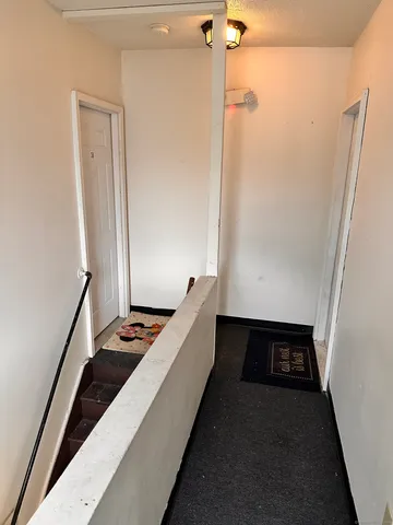 a view of front door