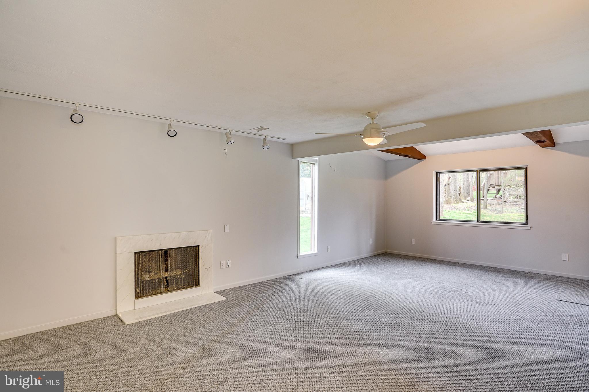 5401 Sideburn Road Fairfax, VA 22032 - Photo 37 of 50 Living room with fireplace