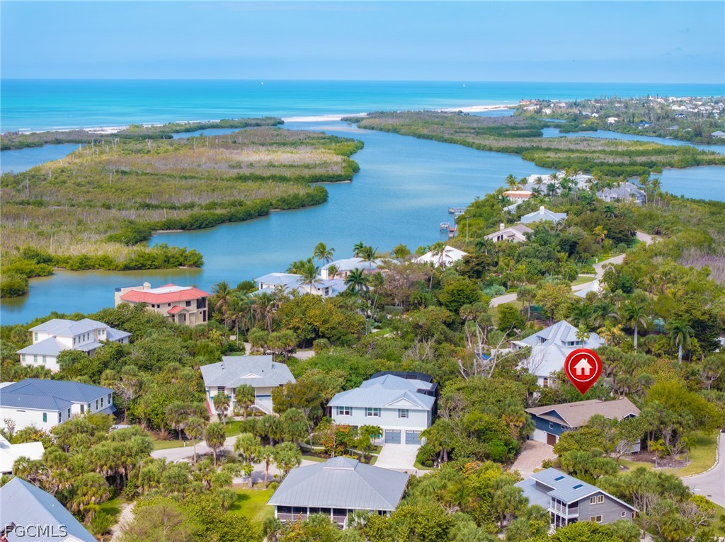 1813 Long Point Lane Sanibel, FL 33957 - Photo 35 of 38 a view of a city with an ocean