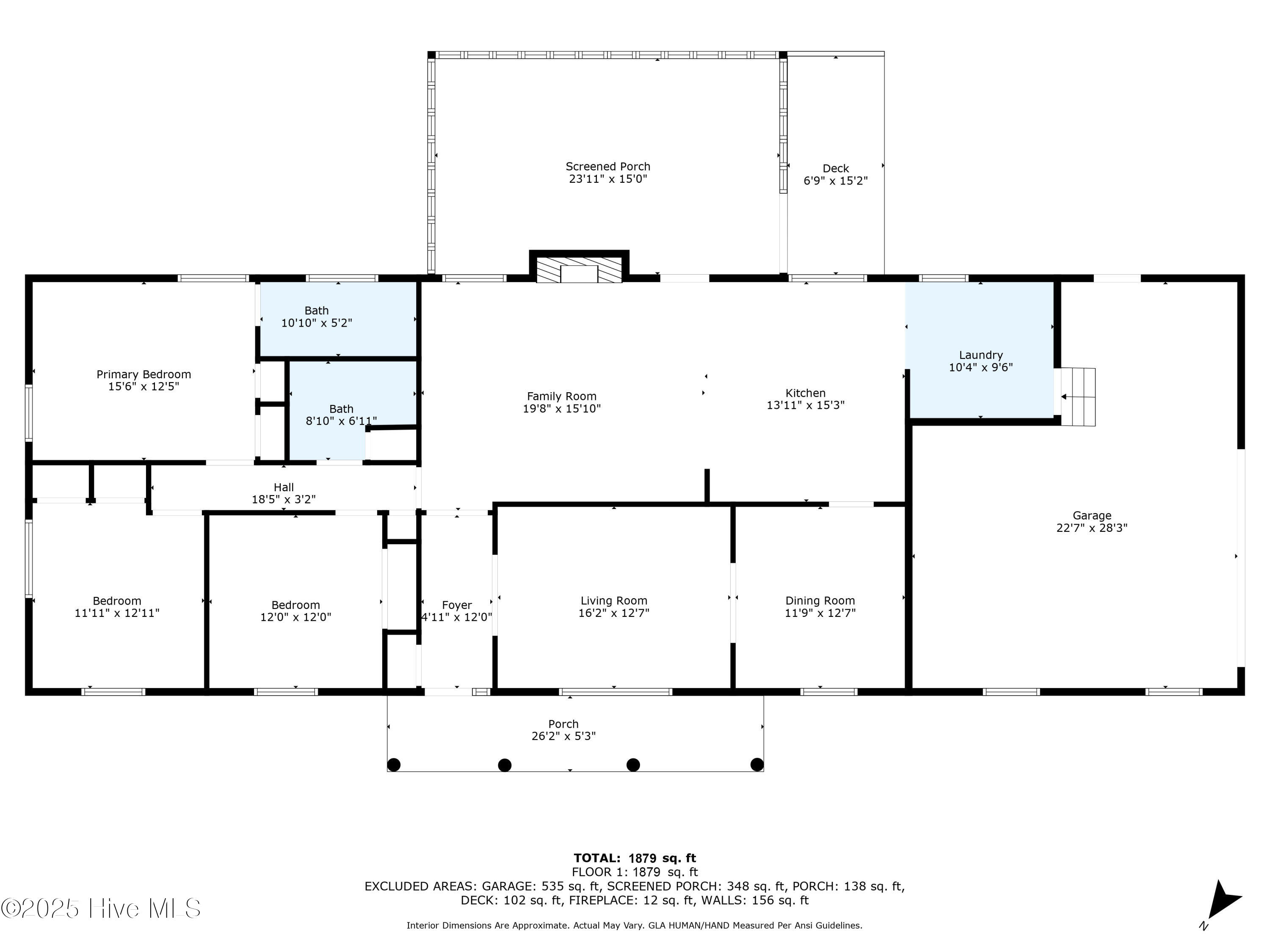 205 Quail Ridge Road Wilmington, NC 28409 - Photo 28 of 29 all_floors_205_quail_ridge_road_wilmingt