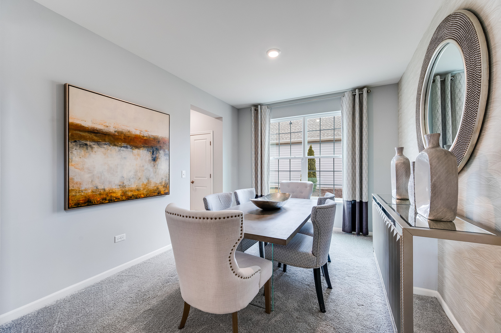 2895 Killarny Drive Elgin, IL 60124 - Photo 12 of 23 a view of a dining room with furniture window and outside view
