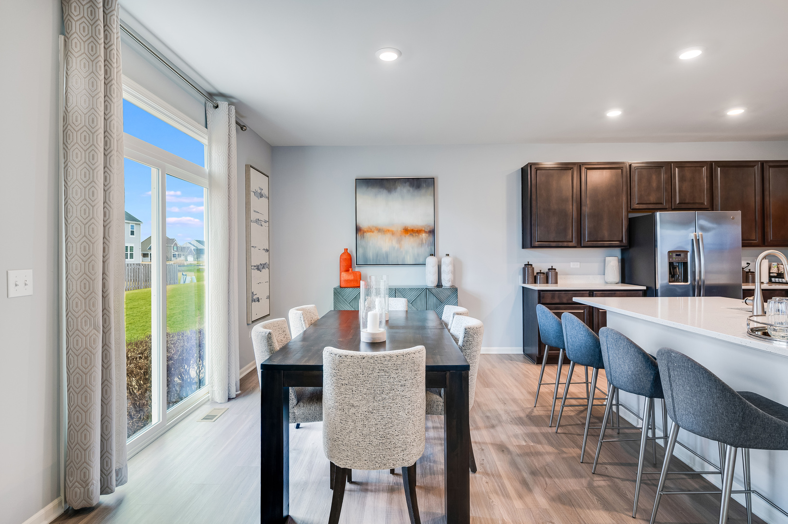 2895 Killarny Drive Elgin, IL 60124 - Photo 10 of 23 a very nice looking kitchen with a large window cabinets and stainless steel appliances