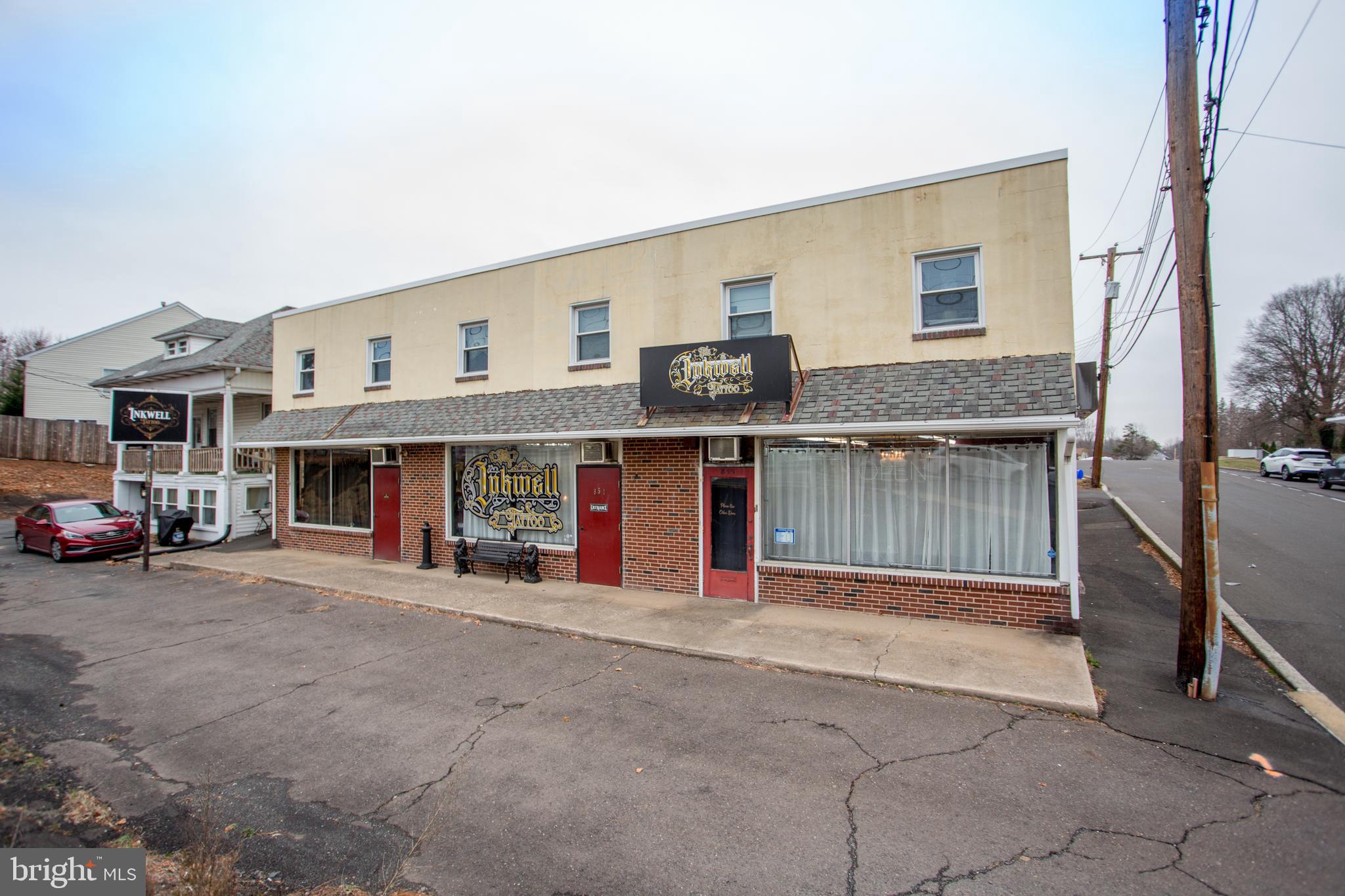 857 Street Road Southampton, PA 18966 - Photo 32 of 32 Apt is on top left, entrance in back