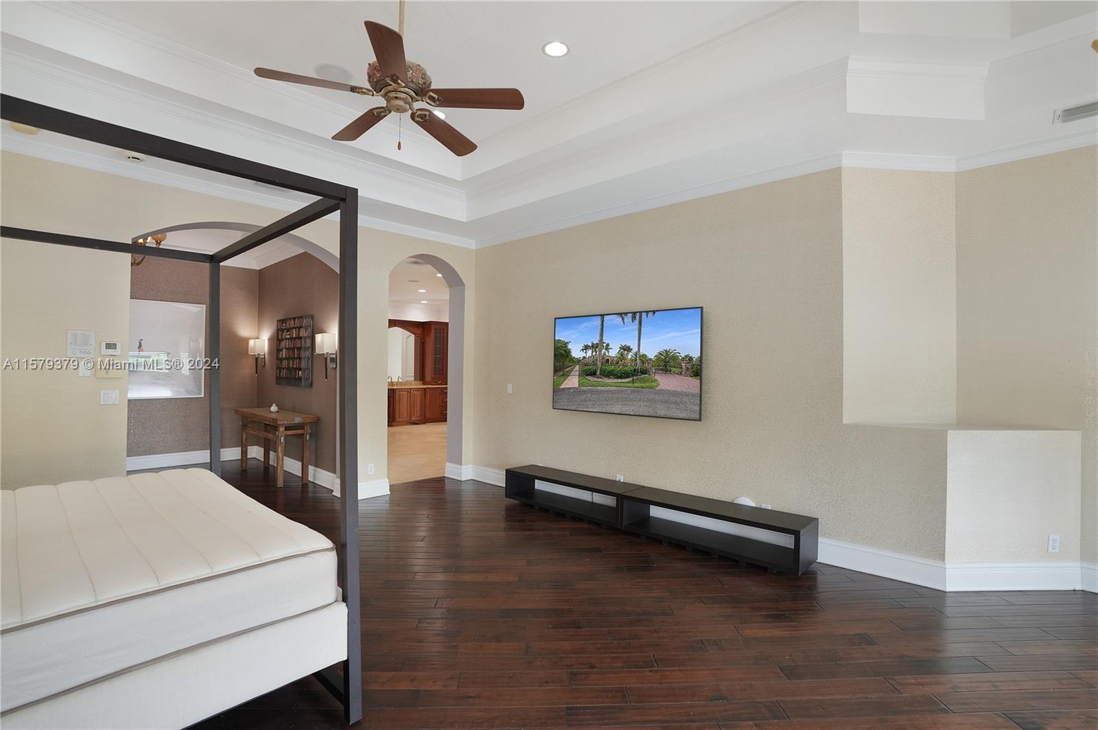 6225 Stallion Way Southwest Ranches, FL 33330 - Photo 21 of 56 a living room with furniture and a flat screen tv