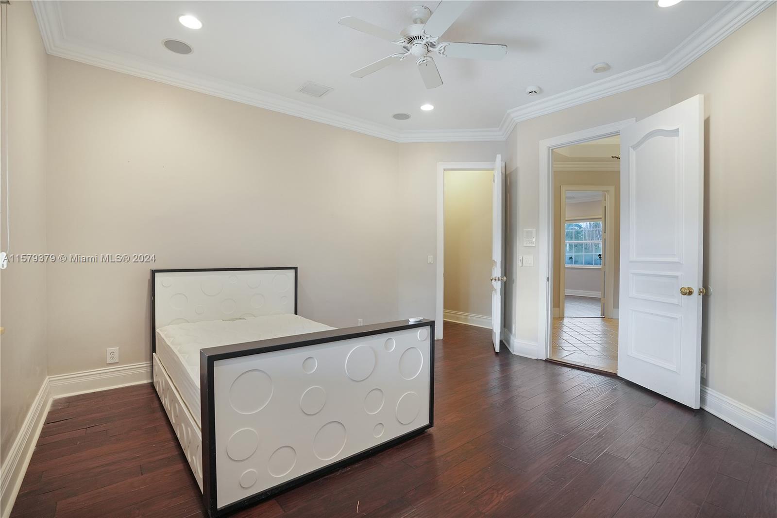 6225 Stallion Way Southwest Ranches, FL 33330 - Photo 27 of 56 wooden floor in an empty room with a window