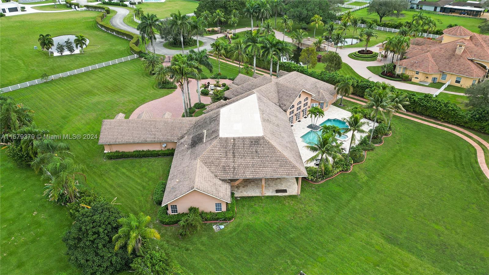 6225 Stallion Way Southwest Ranches, FL 33330 - Photo 54 of 56 an aerial view of a house