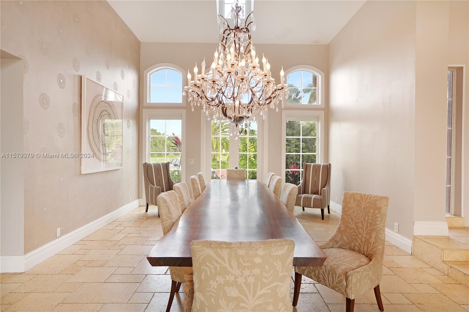 6225 Stallion Way Southwest Ranches, FL 33330 - Photo 8 of 56 a view of a dining room with furniture window and outside view