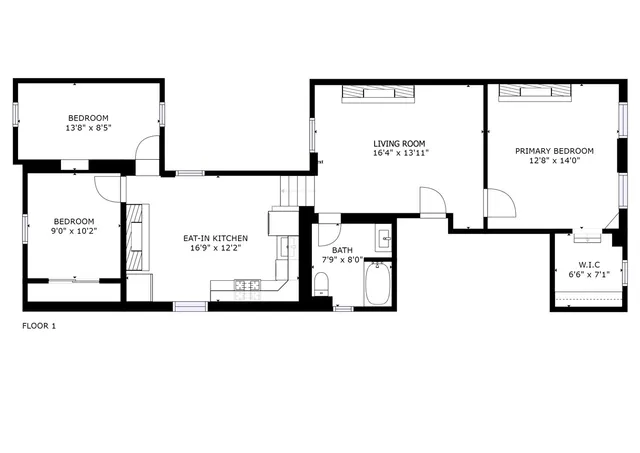 a picture of a wall with a bench