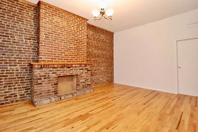 a view of wooden floor