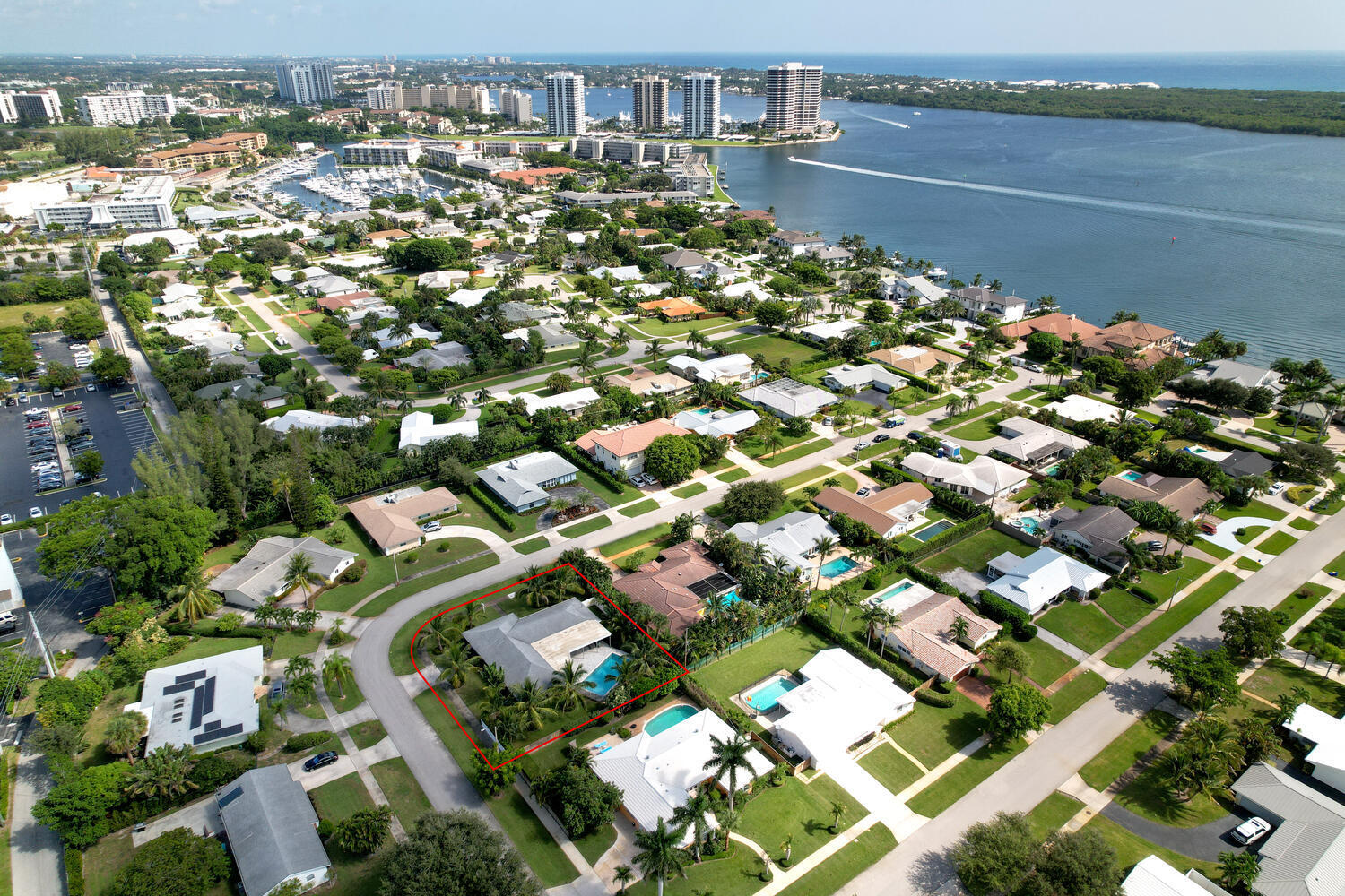 136 Easterly Road North Palm Beach, FL 33408 - Photo 3 of 32 AERIAL