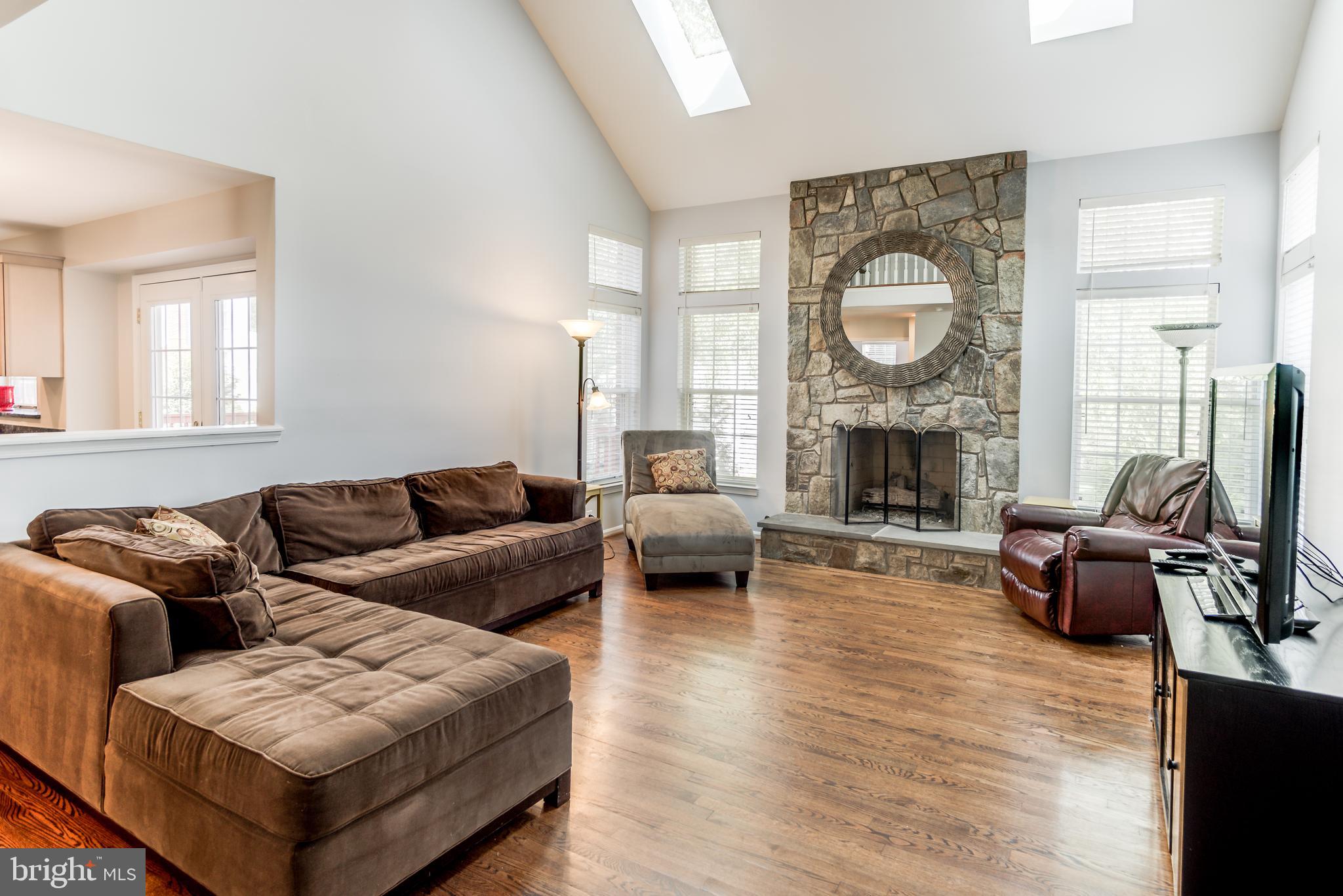 47764 Rafter Court Sterling, VA 20165 - Photo 16 of 44 Vaulted Ceiling and Skylights