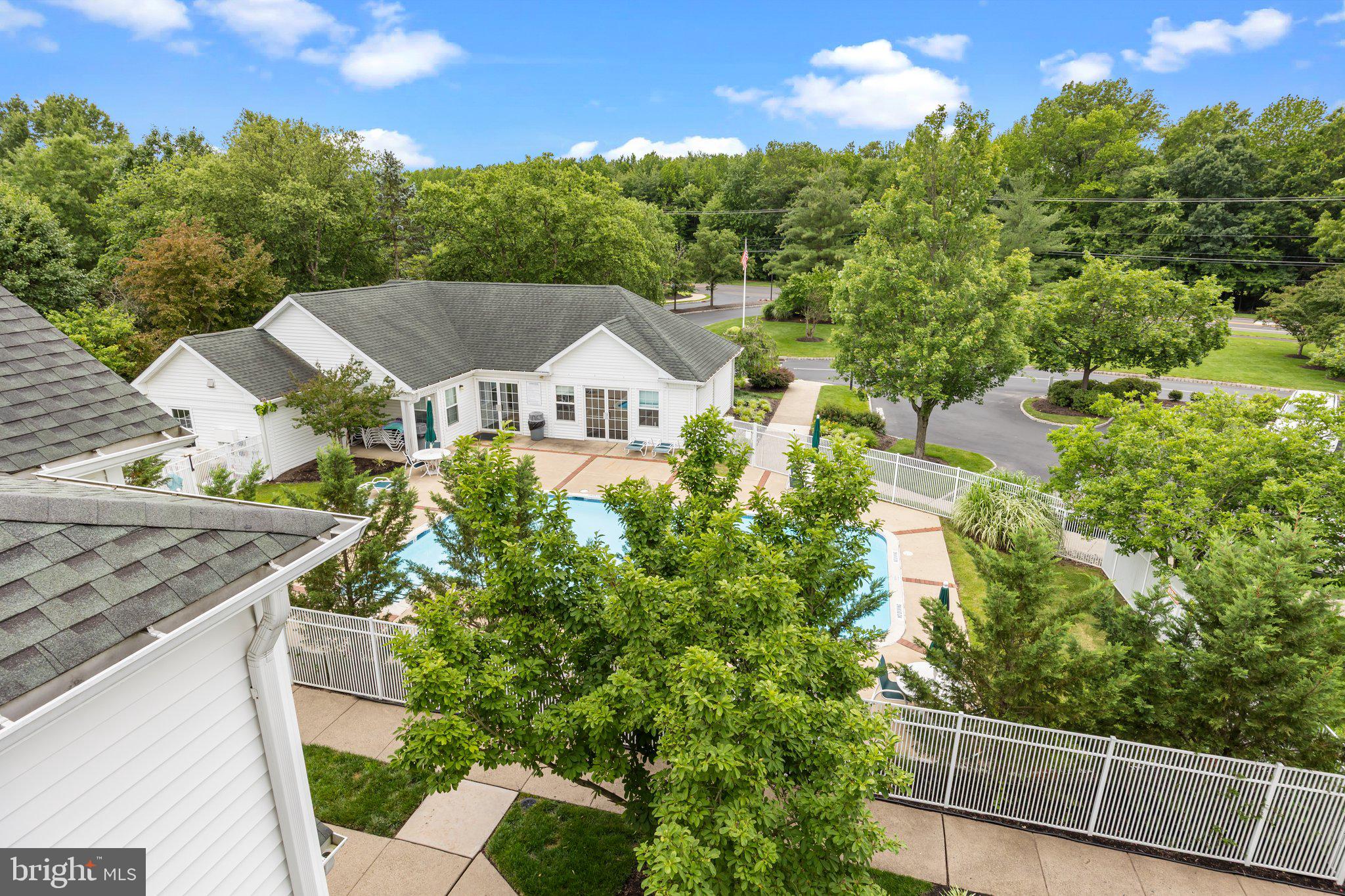 12306 Cornerstone Drive Yardley, PA 19067 - Photo 21 of 25 an aerial view of a house with a yard
