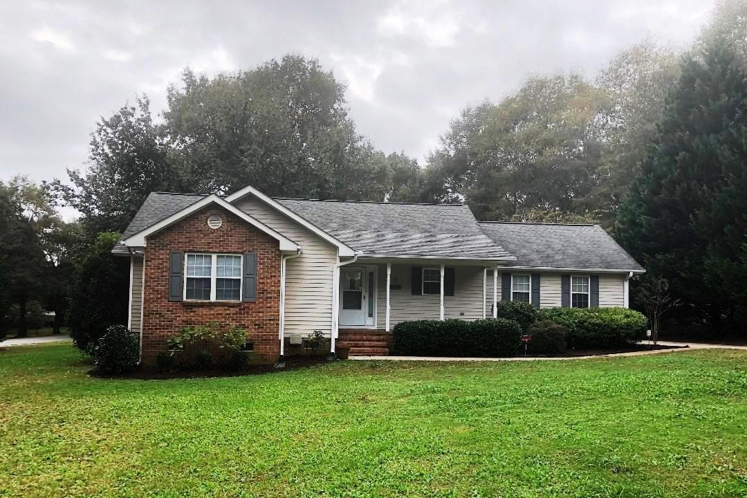 Covered front porch