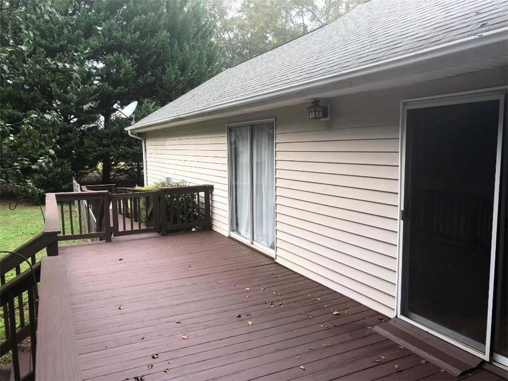 1101 Westgate Road Anderson, SC 29626 - Photo 34 of 39 Large Deck with doors off living & dining rooms, &