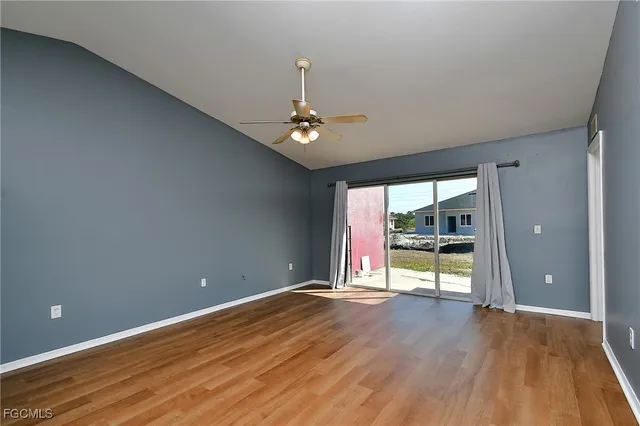 a close view of a closet