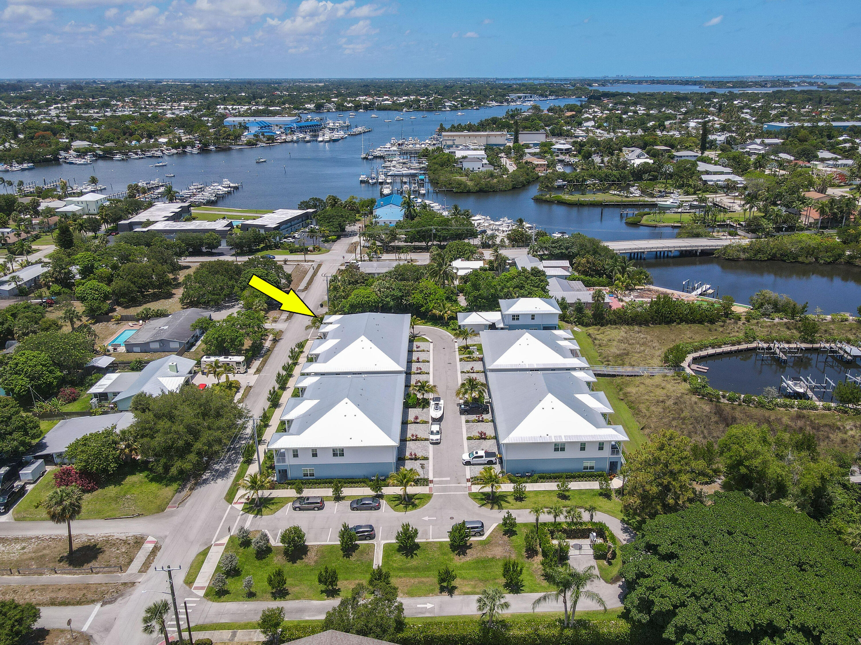 4650 Southeast Manatee Terrace Stuart, FL 34997 - Photo 81 of 95 an aerial view of multiple house
