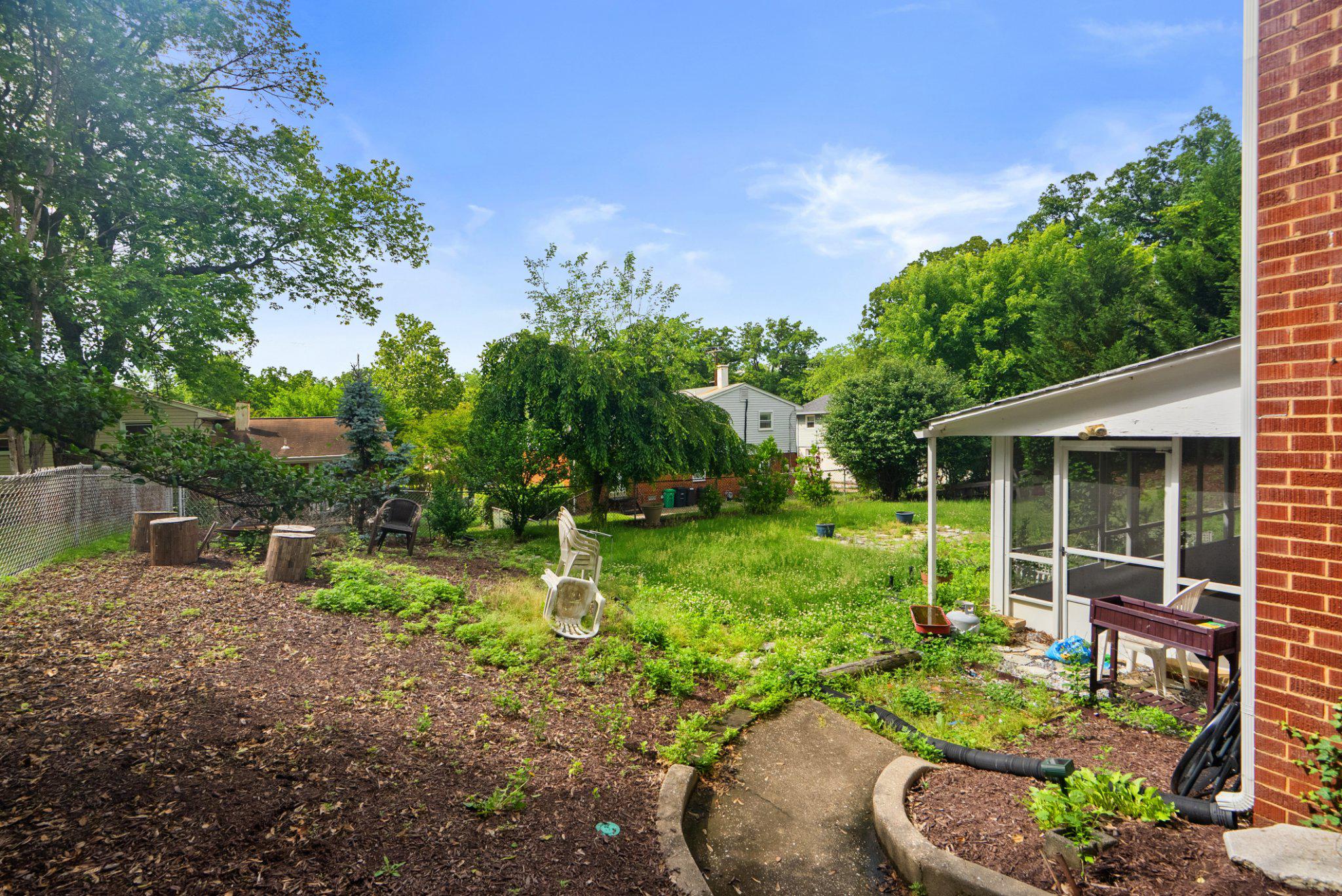 1110 Chillum Manor Road Hyattsville, MD 20783 - Photo 27 of 30 Rear yard view