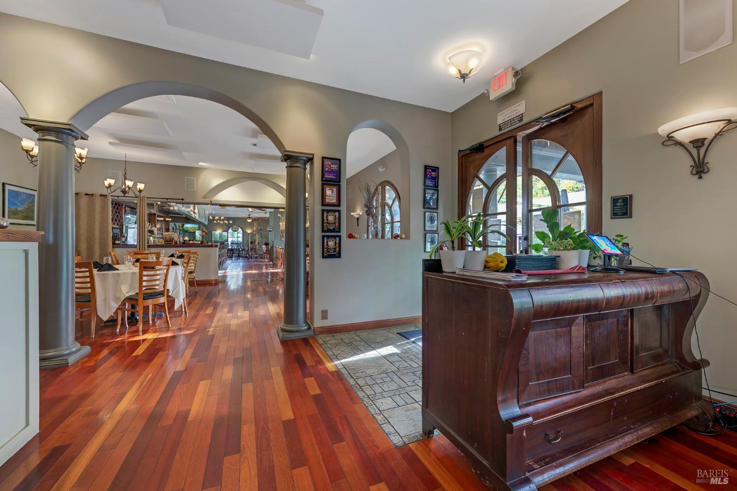 8050 Bodega Avenue Sebastopol, CA 95472 - Photo 18 of 45 a living room with furniture and wooden floor