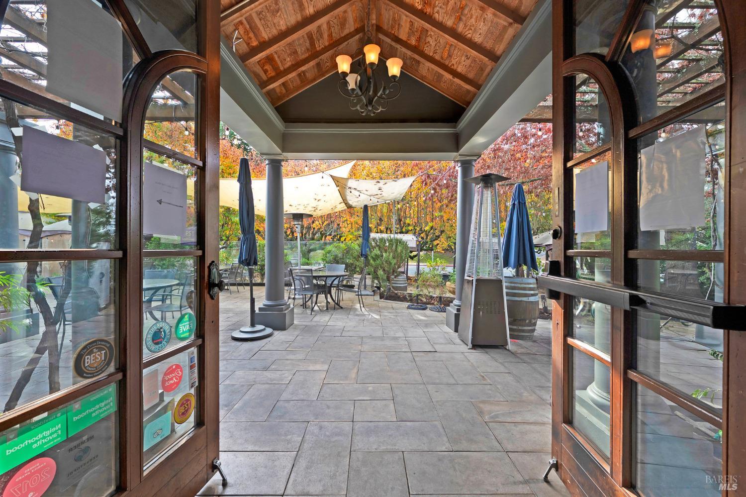 8050 Bodega Avenue Sebastopol, CA 95472 - Photo 2 of 45 a view of an entryway with a fountain