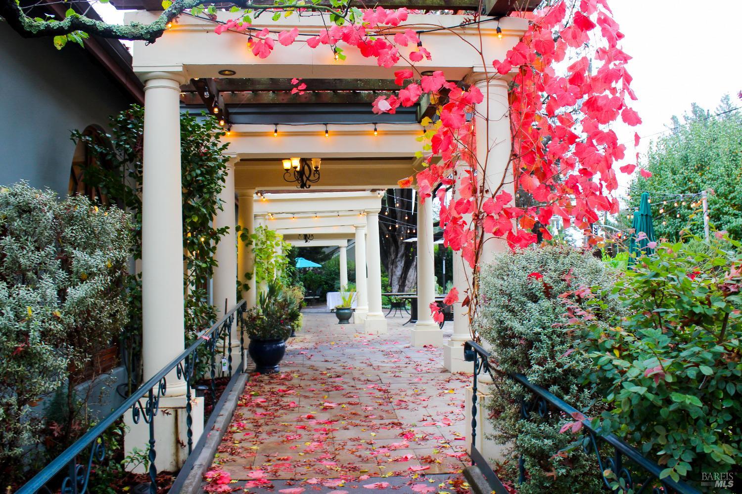 8050 Bodega Avenue Sebastopol, CA 95472 - Photo 37 of 45 a view of entryway with flower pots