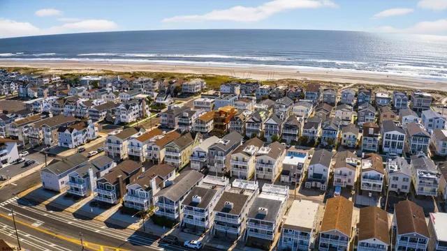 a city view with ocean view