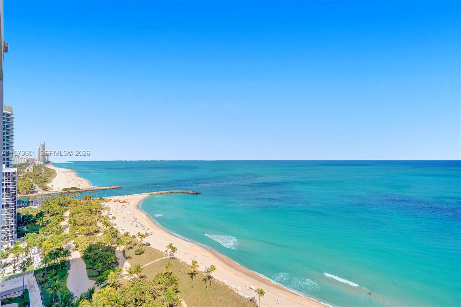 10205 Collins Avenue, Unit P8 Bal Harbour, FL 33154 - Photo 16 of 56 a view of an ocean from a balcony
